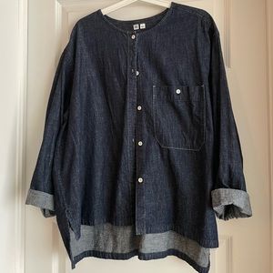 Uniqlo U denim shirt